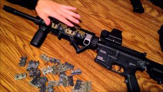 Magpul XTM Rail Cover Panel Review  FDE Black Foliage Olive [upl. by Mariquilla751]