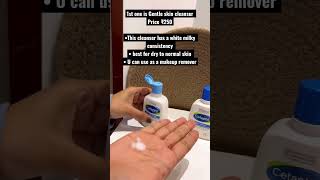 Cetaphil cleanser review shorts youtubeshorts skincare beautytips skincaretips dryskin [upl. by Bernadina571]