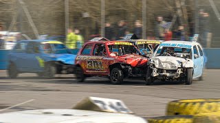 Junior Bangers Aldershot Raceway 23022020 [upl. by Nylhtac]