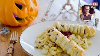 Recette des MOMIES HALLOWEEN  FACILE ET RAPIDE [upl. by Picker]