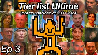 Tier list de TOUT les candidats de Kohlanta  Épisode 3 [upl. by Laeria]