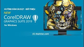 Hướng dẫn Cài đặt và giới thiệu về CorelDraw Graphics 2019 [upl. by Tati]