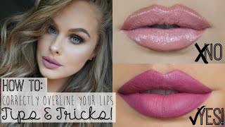 How To Overline your lips Tips amp Tricks [upl. by Van969]