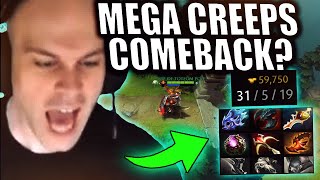 67 Minutes Game with Mega Creeps Can we Comeback [upl. by Eelorac]