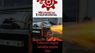 turbojet engine variable nozzle test turbojet engine afterburner afterburner test engineering [upl. by Shien]