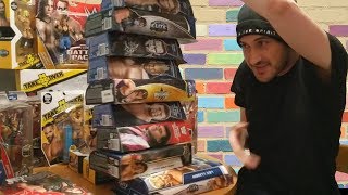 UNBOXING BIGGEST EVER WWE Mattel Wrestling Shop [upl. by Naols619]