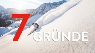 7 Gründe für den Skicircus Saalbach Hinterglemm Leogang Fieberbrunn [upl. by Feerahs]