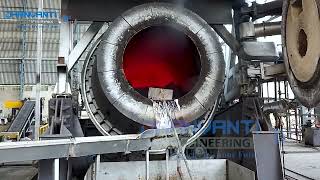 Aluminium Recycling Advanced Technolgy Tilting Rotary Furnace TRF Sustainable Metal Processing [upl. by Abbot]