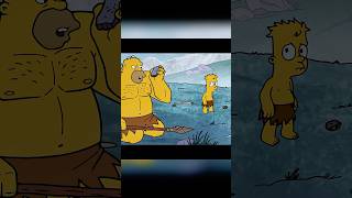 Prehistoric Simpsons🦕 shorts cartoon [upl. by Bogey]