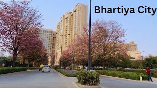 Bhartiya City Nikoo Homes in Thanisandra Bhartiya City Drive  Amazing TourChaman Bhartiya School [upl. by Ronal839]