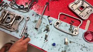 How To Install The Rocker Box Assembly On A Harley Davidson Sportster [upl. by Lieno]