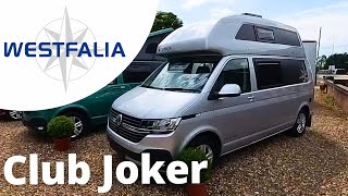 Westfalia Club Joker Camper Van Review and Full Tour [upl. by Yrrehc]