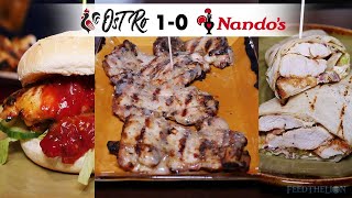 Ostro Peri Peri is better than Nandos Flame Grill 🐔 Chicken restaurant [upl. by Kcirevam]