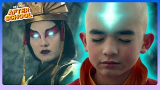 Aang Enters the Avatar State 🪭 Avatar The Last Airbender  Netflix After School [upl. by Araldo]