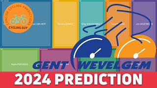 GENT WEVELGEM 2024  preview  favourites  prediction GW24 [upl. by Eisenhart]