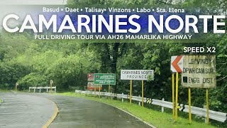 Camarines Norte Complete Driving Tour During Super Typhoon Karding Noru [upl. by Allicsirp783]