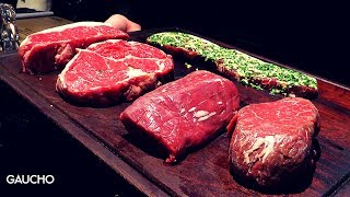 Gaucho Steakhouse London Review Best Steaks And Desserts  Riley Serola [upl. by Severson]