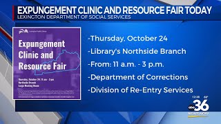 Expungement clinic and resource fair 102424 [upl. by Ravi]