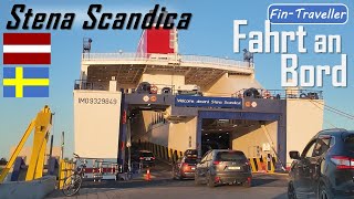 Stena Scandica Dashcam Ventspils LV  Nynäshamn S Sommer 2024 Fahrt an und von Bord Stena Line [upl. by Jerrine]