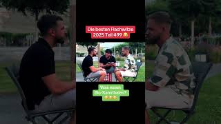 mannheimer flachwitze witze comedyshort flachwitzchallenge lustigevideos [upl. by Ydnolem897]