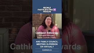 Are family council meetings virtual or inperson in longterm care homes in Ontario [upl. by Takashi227]