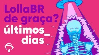 Promoção Bradesco Todos Pro Lollapalooza Brasil [upl. by Ahselaf]