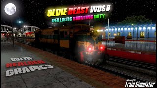 36079 ITARSI WDS6  Realistic Shunting Duty In MSTS  OPENRAILS  4K Ultra HD Enjoy The Realism [upl. by Hotze315]