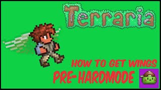 How To Get Wings In PreHardmode In Terraria With Seed  Terraria 1449 [upl. by Swiercz909]