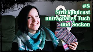 Strickpodcast 🧷 8 Garngefussel und viel gestrickt 🧷  ︱stricken knitted [upl. by Aiksas]