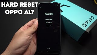 How To Hard Reset OPPO A17 [upl. by Aihsenrad]