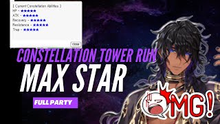 OMGRO Constellation Tower 75th Floor Max Star  Full Party Run [upl. by Ada]