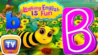 Letter “B” Song  Alphabet and Phonics song  Learning English is fun for Kids  ChuChu TV [upl. by Mariska]