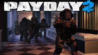 28 DOZERS on SHACKLETHORNE AUCTION and No GuardDozer kills Payday 2 Heavy Security Mod [upl. by Gilliette]