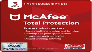 McAfee Total Protection 3 Device Antivirus Internet Security Software Review [upl. by Hose]