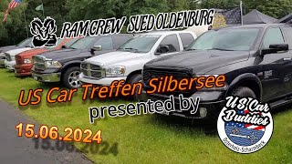 US Car Treffen am Silbersee 15062024 HD Aktuell Treffen [upl. by Luwana]