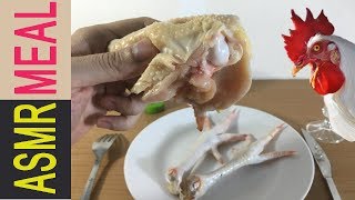 EATING RAW CHICKEN  Kluna Tik VT Dinner  11  ASMR eating sounds no talk [upl. by Gherardo]