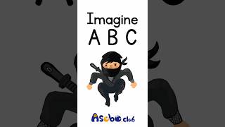 Imagine ABC  N Ninja Narwhal shorts kidslearning alphabet [upl. by Beau145]