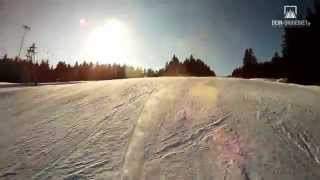 Skigebiet Wasserkuppe Rhön Kamerafahrt MärchenwiesenAbfahrt [upl. by Acinorehs]