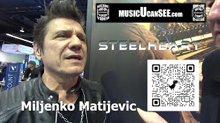 Miljenko Matijevic Steelheart NAMMshow2024 Interview musicUcanseecom [upl. by Aran]