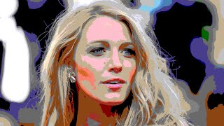 Animated Blake Lively Incredible Time Lapse [upl. by Neiv]