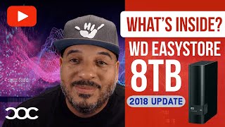 WD Easystore 8TB External Hard Drive Whats Inside Now 2018 UPDATE SHUCKED [upl. by Izawa188]