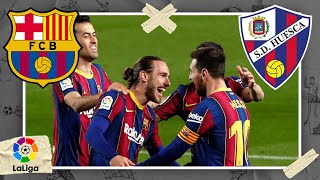 Barcelona vs Huesca  LALIGA HIGHLIGHTS  3152021  beIN SPORTS USA [upl. by Pacificia]