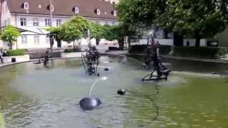 FasnachtsBrunnen fountain in Basel [upl. by Hazmah]