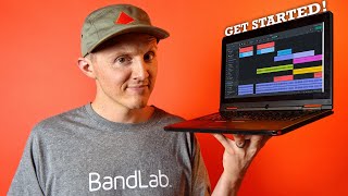 How to MAKE MUSIC with BandLab on a COMPUTER [upl. by Ssidnac]