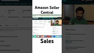 Amazon seller central sales 🔥 amazon ecommerce money livesales sales makemoneyonline shorts [upl. by Ynnej]