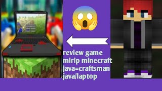 review game mirip minecraft java  craftsman java edition [upl. by Zobe]