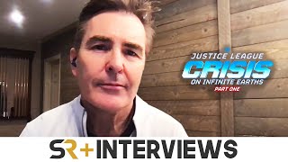 Nolan North On Justice League Crisis on Infinite Earths John Constantine amp Young Justice [upl. by Anawek950]