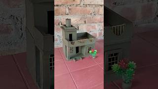 Design diy village mud house 🏠 ll clayhouse mudhouse craft [upl. by Mundt811]