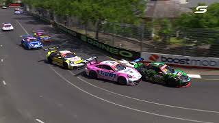 HIGHLIGHTS Action packed Adelaide 500 opener [upl. by Nodnarbal]