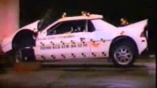 FORD RS200 CRASH TEST [upl. by Ailene493]